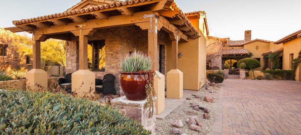 house in the desert